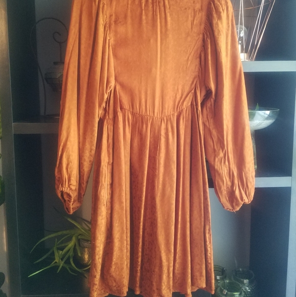 NWT A New Day rust babydoll dress - Picture 8 of 8